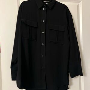 H&M Classic Black Shirt